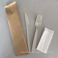 Wholesale Biodegradable Disposable Plastic Cutlery Cornstarch Eco-friendly Cutlery